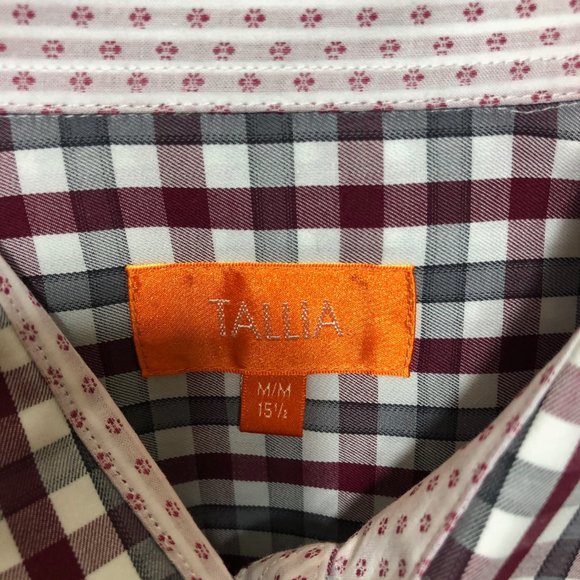 TALLIA Orange Label Men's LS Shirt w/ Flip Cuffs M - Picture 12 of 13